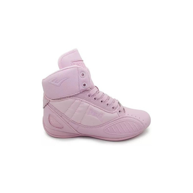Tenis Everlast Punch Rosa Antiderrapante Para Box Adultos Unisex