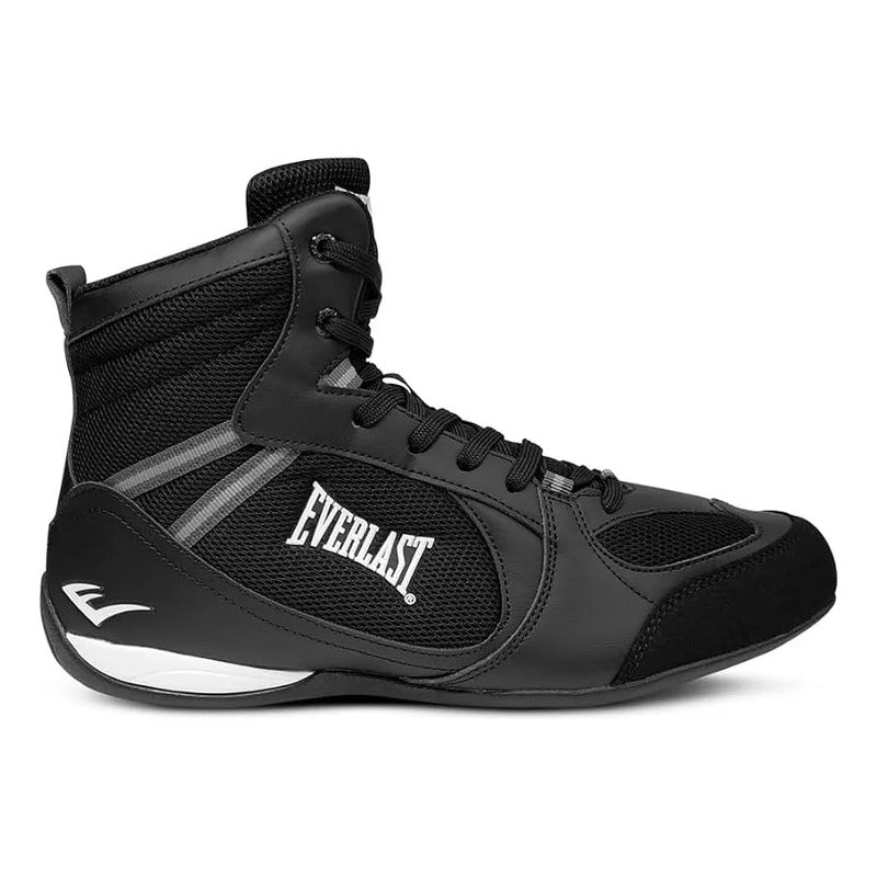 Tenis Boxeo Everlast Mod 1128 Negro Blanco Fpx Negro Geométrico 8