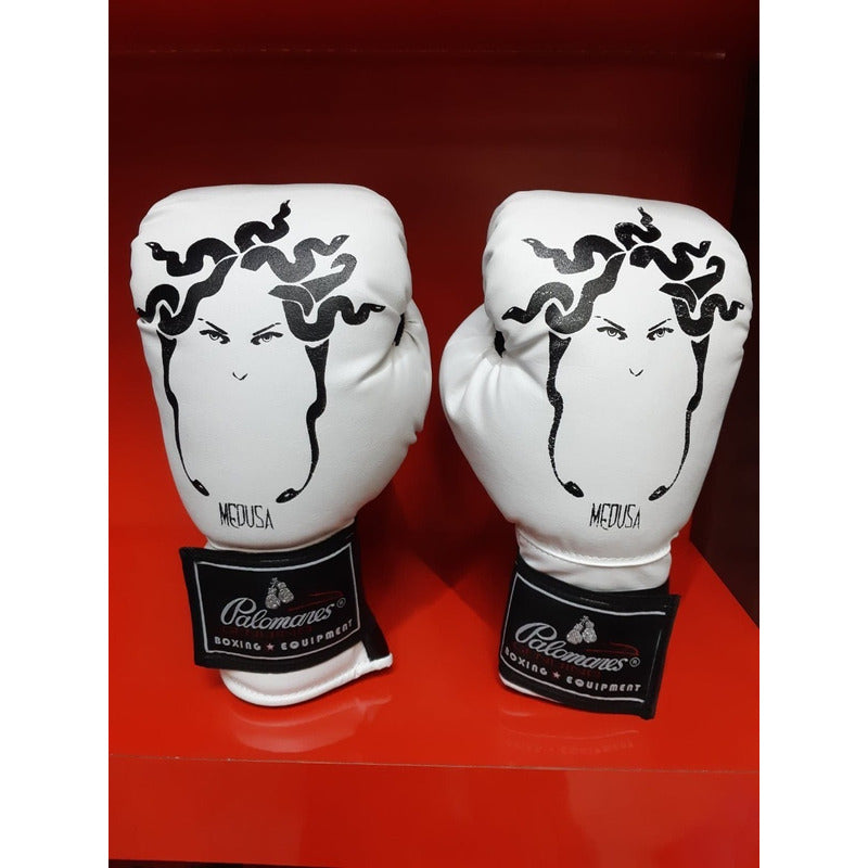 Par Guantes Box Boxing Gear Medusa Palomares Genuino Fpx