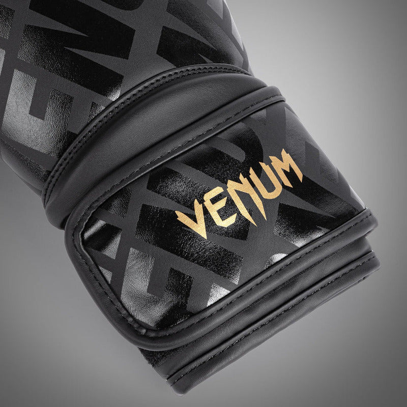 Guante Box Venum Contender 1.5 Black Palomares Genuino Fpx 16oz Negro/dorado