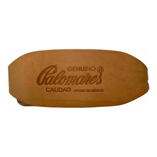 Faja Pesista Piel 100% Beige Con  Forro Palomares Genuino
