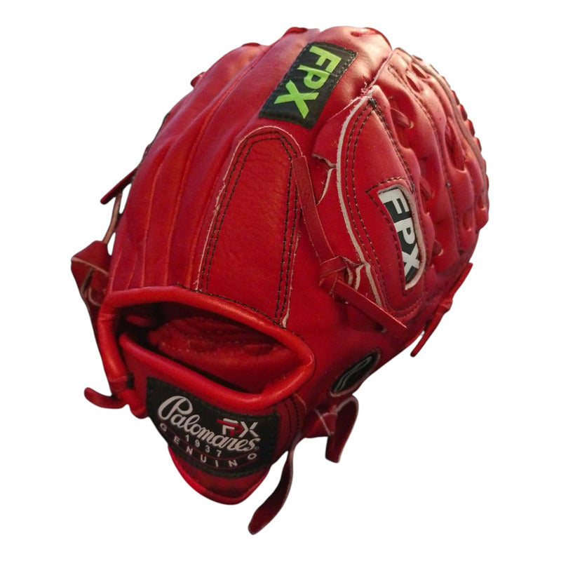 Guante Manopla Beisbol W125 Roj Palomares Genuino Fpx Rojo 11.5