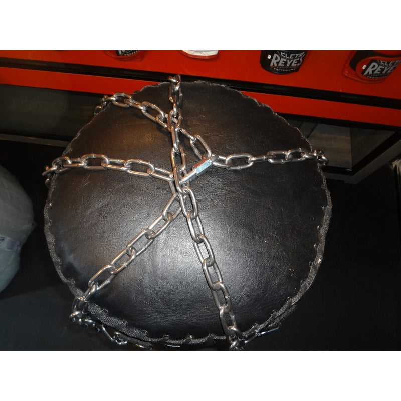 Costal Para Box O Artes Marciales Upper Cut Piel Fpx Negro