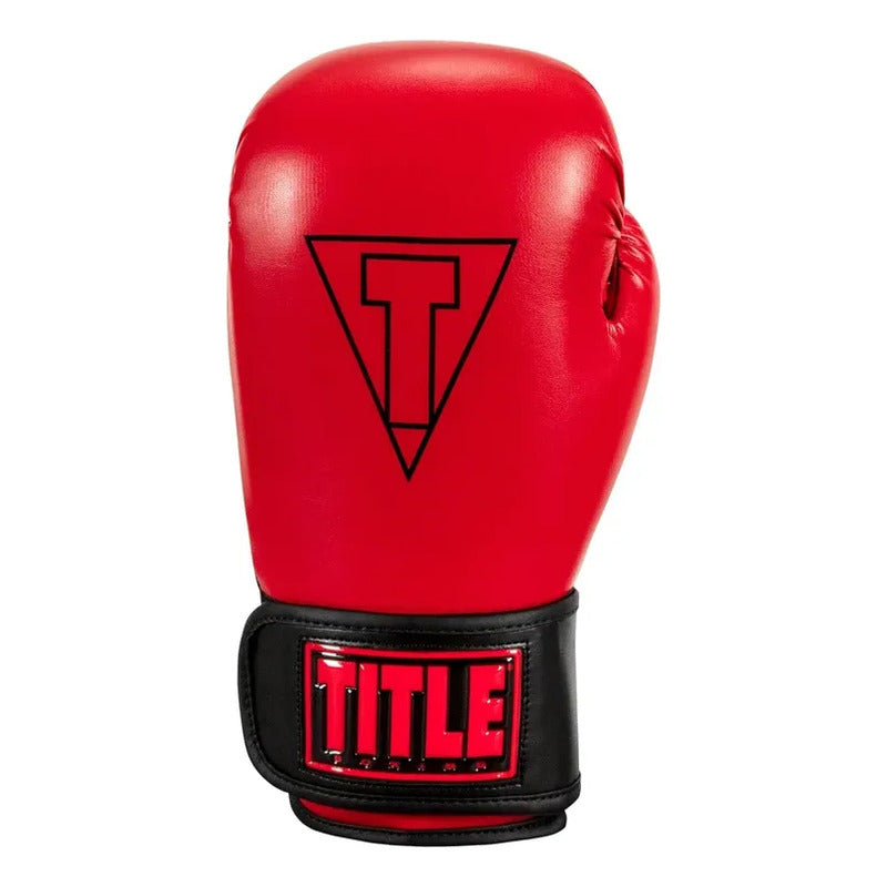 Guante Box Title Vegan Fitness Rojo 16 Oz Palomares Fpx 16 Oz Rojo