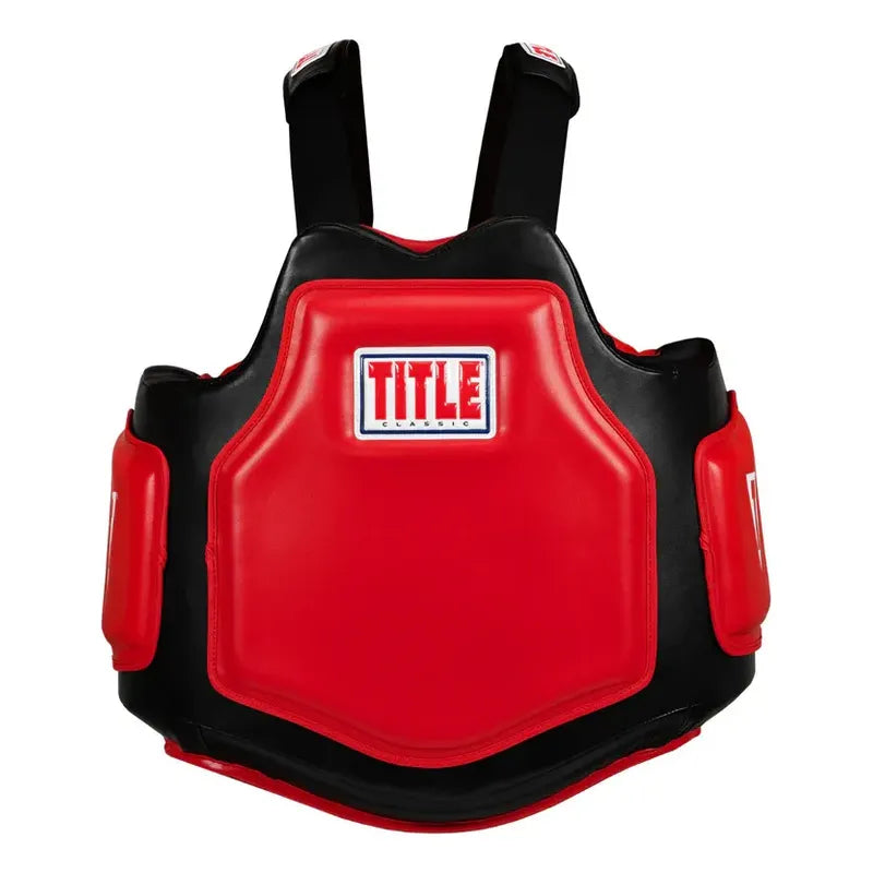 Peto Protector Corporal Classic Command 2.0 Title Boxing Fpx Rojo Adulto