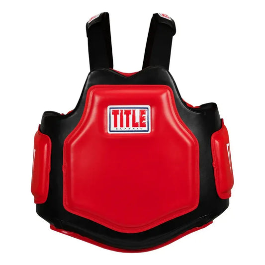 Peto Protector Corporal Classic Command 2.0 Title Boxing Fpx Rojo Adulto