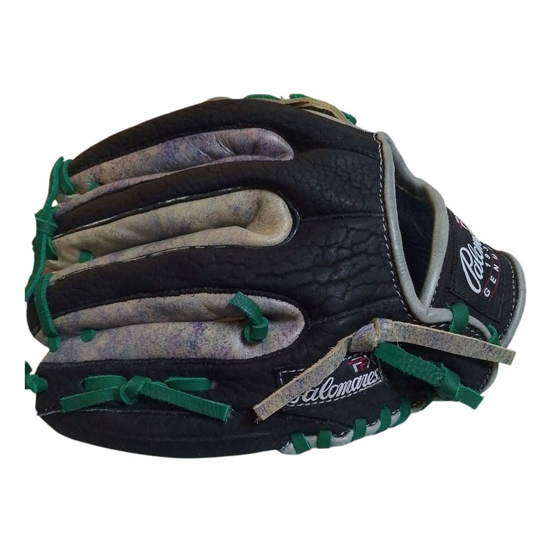 Guante Manopla Beisbol-softbol Modelo Piel 1285 Palomare Fpx Verde Oscuro Juvenil/ Adulto