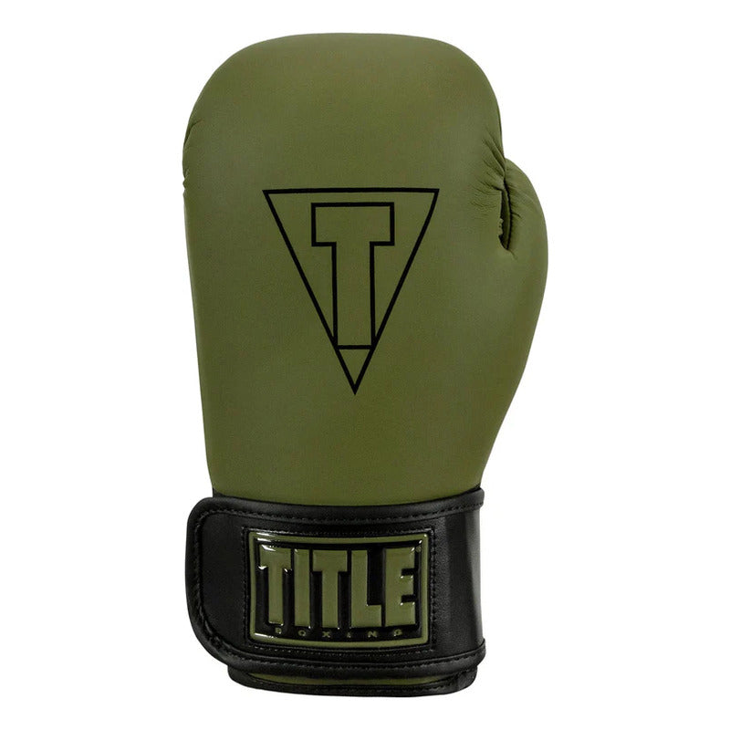 Par Guante Box Title Vegan Fitness Grn/blk Palomares Fpx 14oz Verde