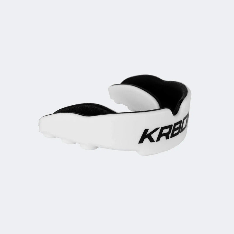 Protector Bucal Box Combat Corner Krbon Elite Palomares Fpx Blanco Sin Sabor