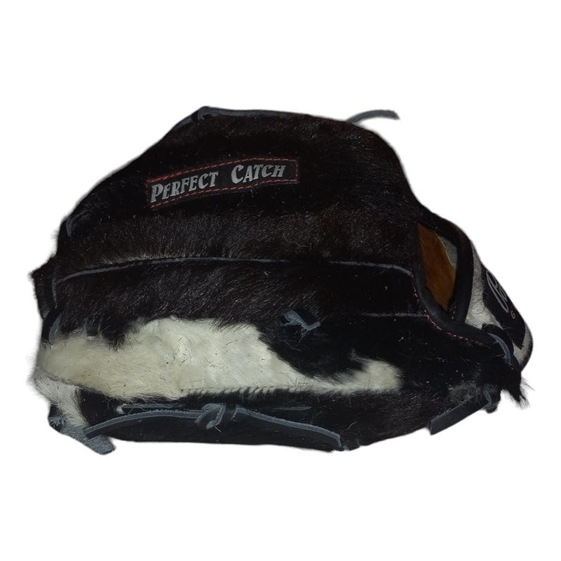 Guante Manopla Beisbol Piel Becerro 12.5 Palomares Fpx Negro Adulto
