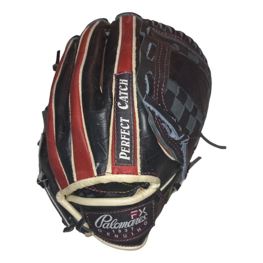 Guante Manopla Beisbol Mod 1260 12 PuLG Trampa1 Fpx Rojo/negro Adulto