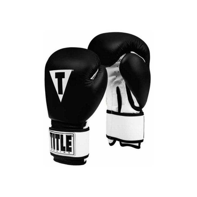 Guantes Title Premier Leather Super Bag Black 12oz Fpx