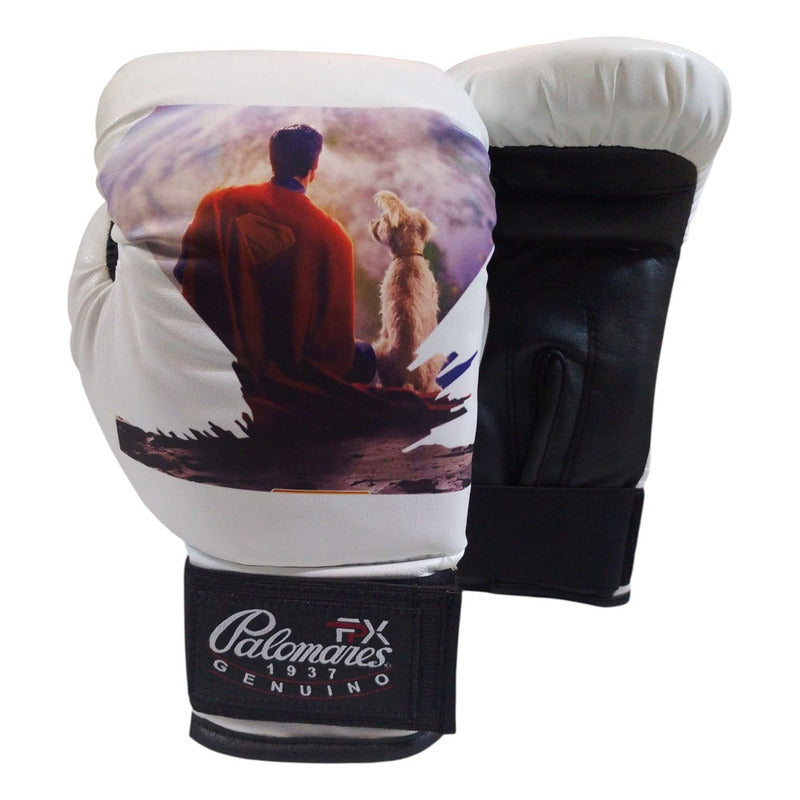 Par Guante Box Infantil 6oz Superman 2025 Palomares Fpx 6 Oz Blanco
