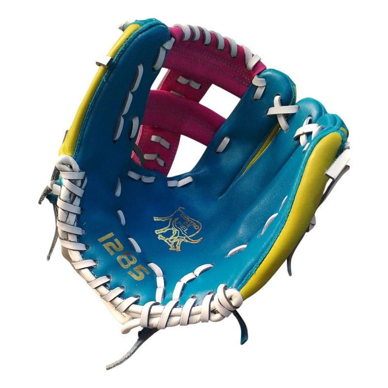 Guante Manopla Beisbol Bob Esponja 12.5 Ed.ún Palomares Fpx Amarillo/ Azul/ Rosa Juvenil/ Adulto