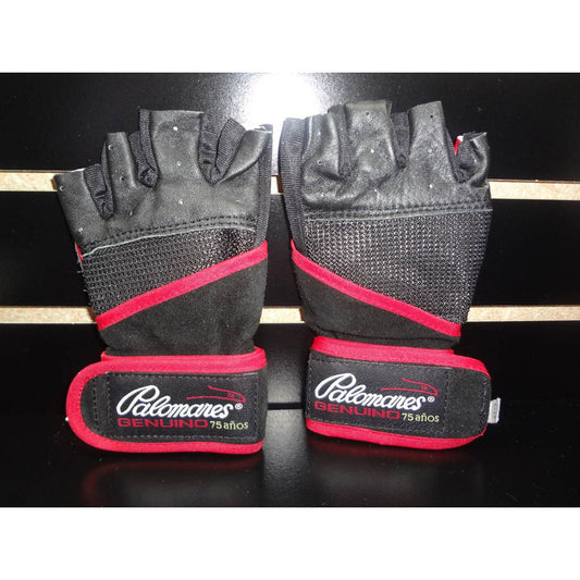 Par De Guantes Pesista Remate Remate Piel  Palomares Genuino