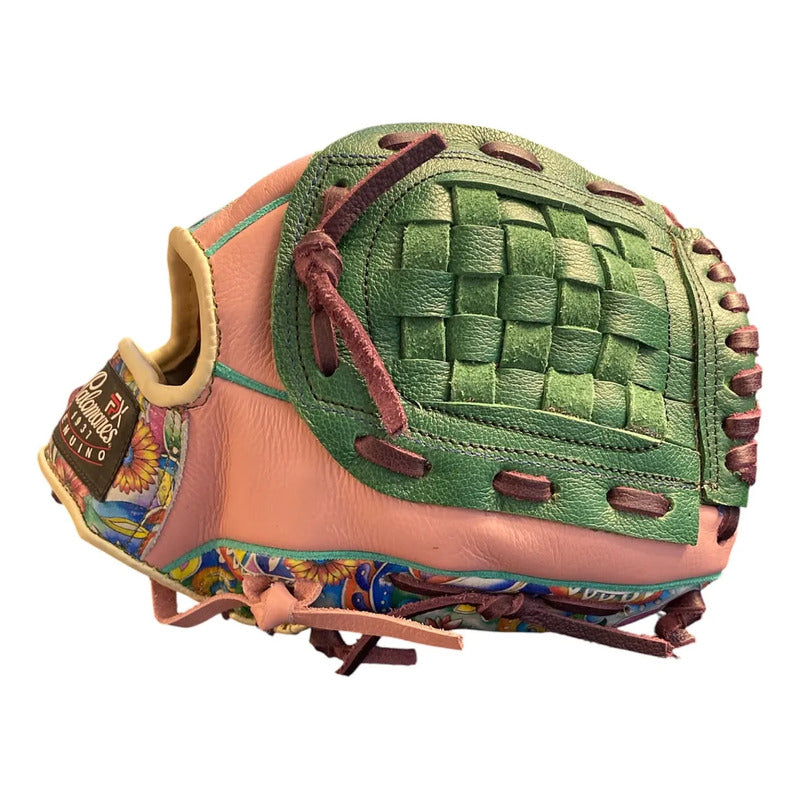 Guante Manopla Beisbol 1250 Ed.unica Vrd Macrame Fpx Verde Musgo Juvenil/ Adulto