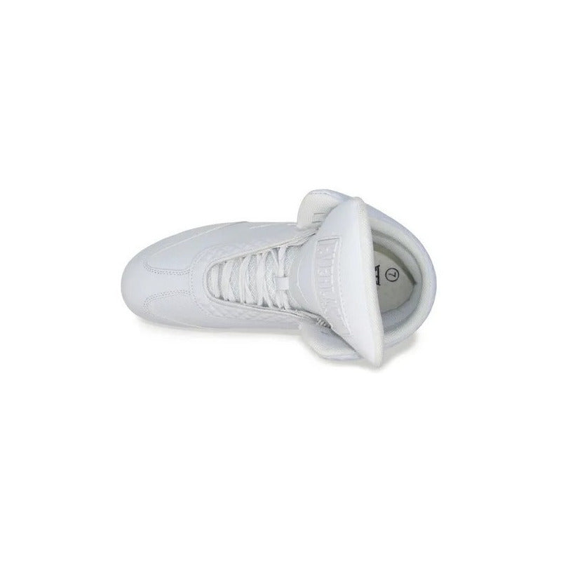 Tenis Everlast El-3041 Deportivo Blanco Para Box Unisex Adulto Nylon+pu Phylon+tpr