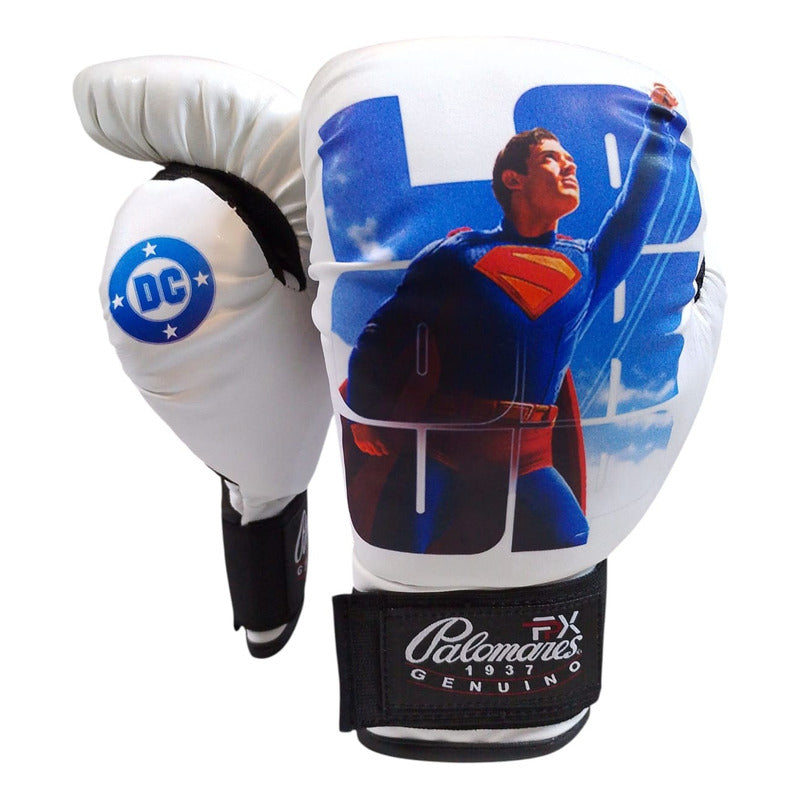 Guante Box Infantil 6 Oz Superman Dc 2025 Fpx 6 Oz Blanco