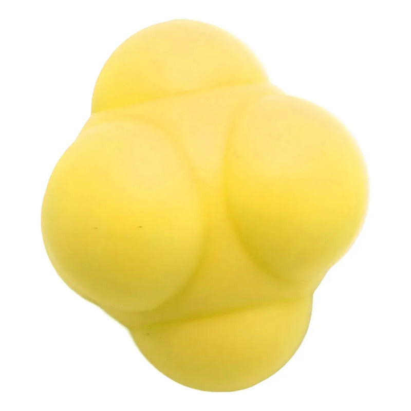 Pelota De Entrenamiento Reflejos Hexagonal Silicón Fpx