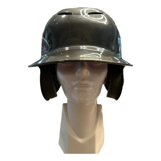 Casco Bateador Doble Oreja Negro Certif Nocsae Palomares Fpx