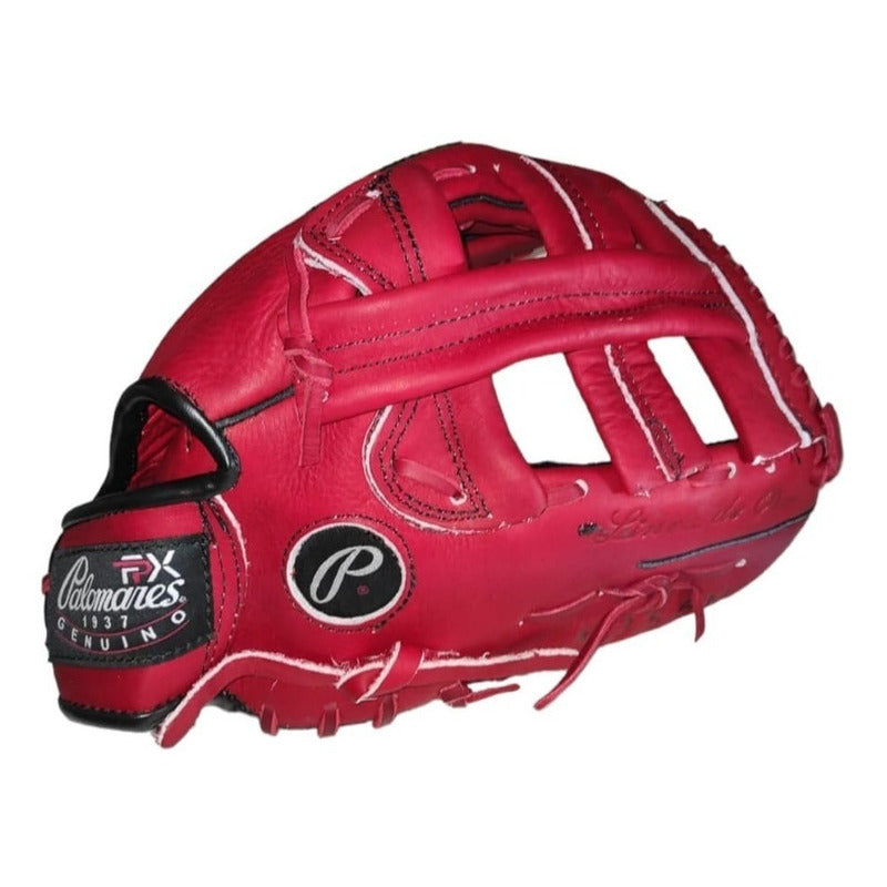 Guante Manopla Beisbol Rojo Mod 355 12.5 Palomares Fpx