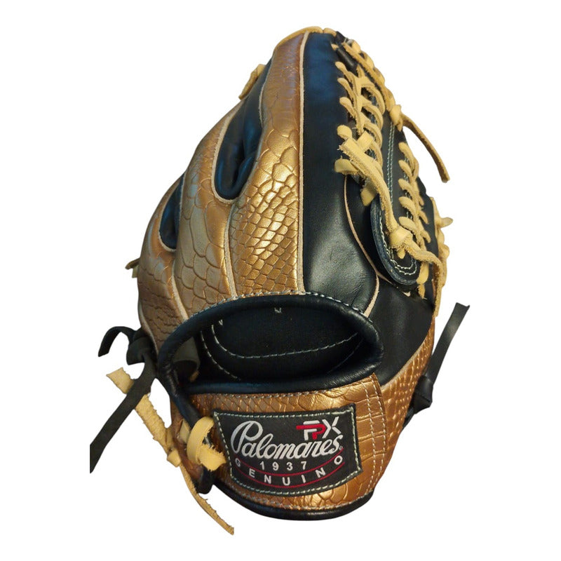 Guante Manopla Beisbol Tejido Dorado 12puLG Palomares Fpx