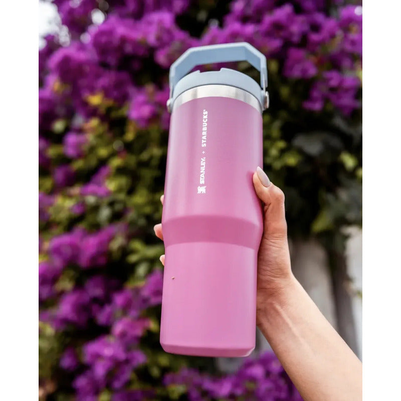 Termo Starbucks + Stanley Rosa Primavera 2025 Rosa