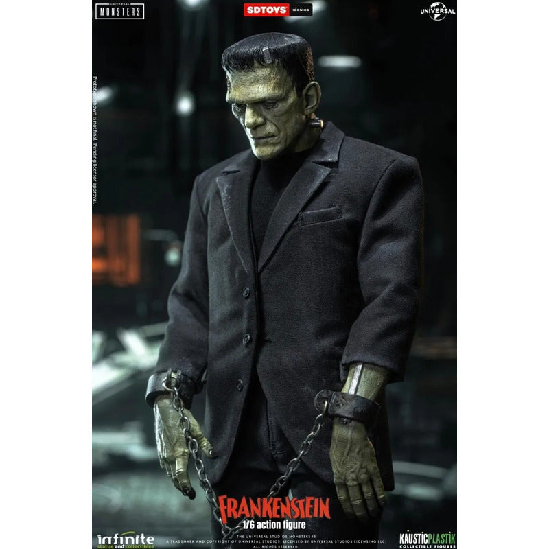 Frankenstein Infinite Kaustic Plastik Figura 1/6 Fpx