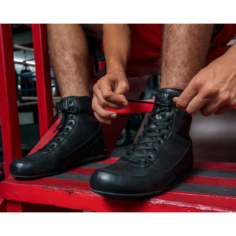 Bota Box Title Old School Leather Palomares Genuino Fpx
