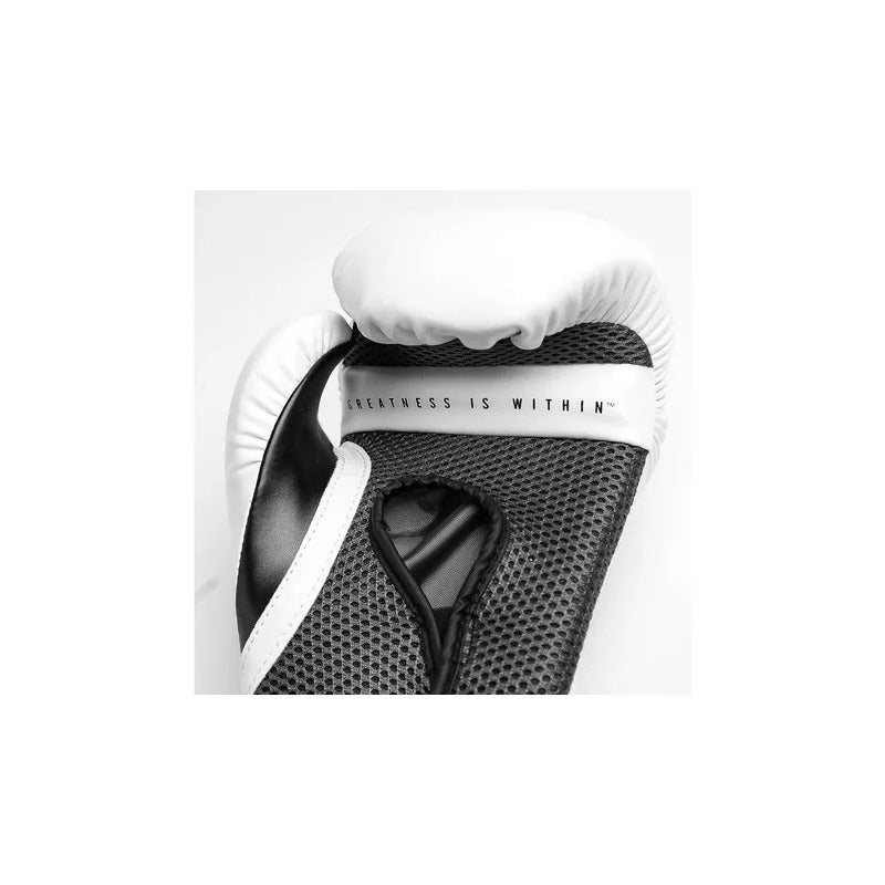 Guantes Box Everlast Elite Prostyle Bl Palomares Genuino Fpx 12oz Blanco