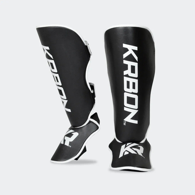 Par Espinilleras Krbon Combat Corner Muaythai Kickboxmma Fpx Negro S/m