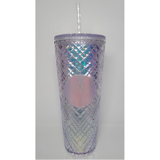 Vaso Jeweled Starbucks Unicornio 2022 Color Tornasol