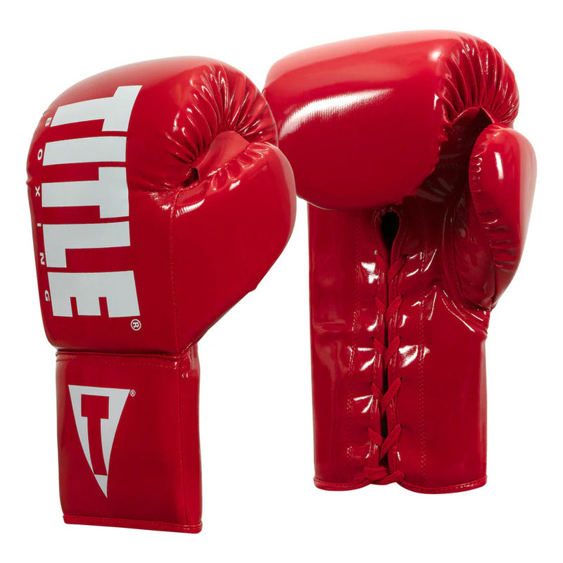 Guante Box Agujeta Rojo Title Inferno Palomares Genuino Fpx