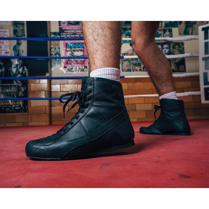 Bota Box Title Old School Leather Palomares Genuino Fpx