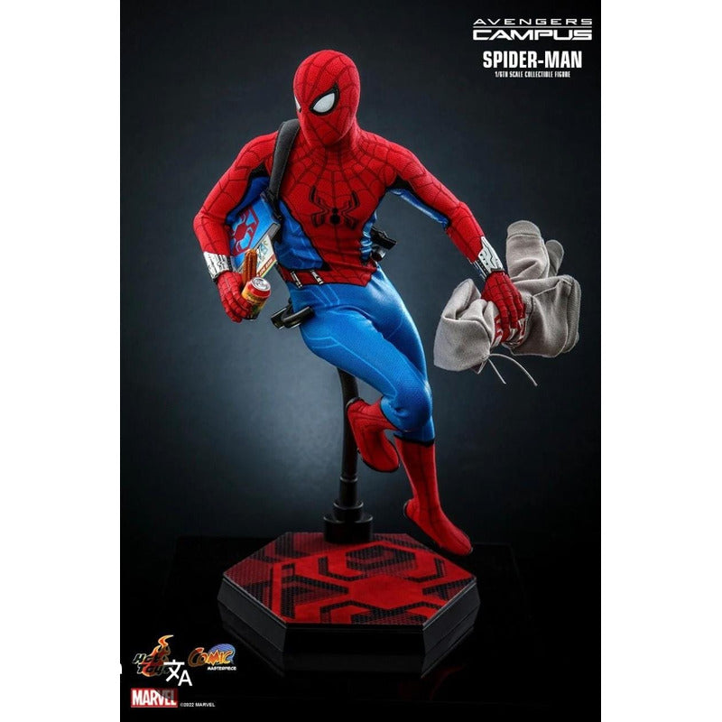 Hot Toys Spider-man Avengers Campus (web) Figura 1/6 Fpx