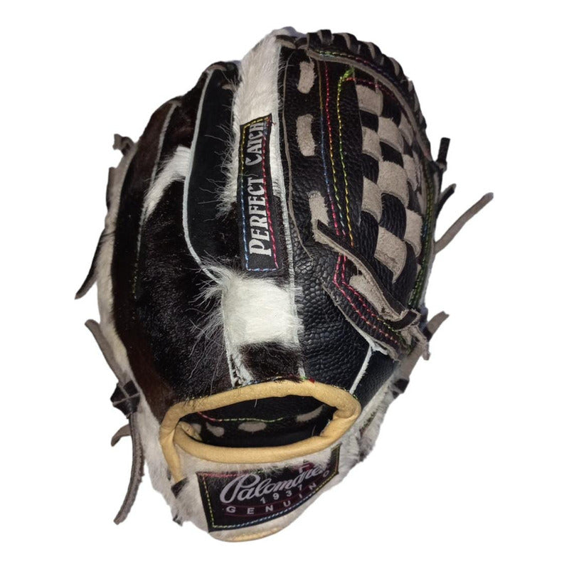 Guante Manopla Beisbol/soft 2190 Piel Becerro 12.5puLG Fpx Café/negro Juvenil/ Adulto