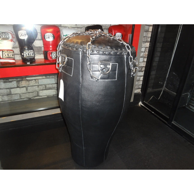 Costal Para Box O Artes Marciales Upper Cut Piel Fpx Negro