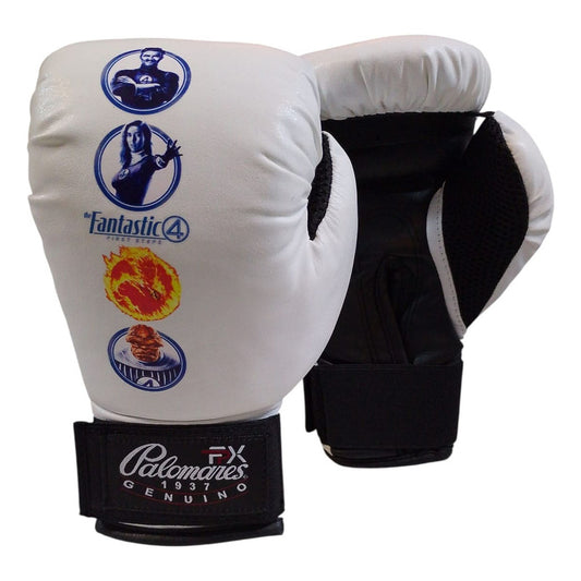 Par Guante Box Ed,unica Los 4 Fantásticos 6oz Palomares Fpx 6 Oz Blanco
