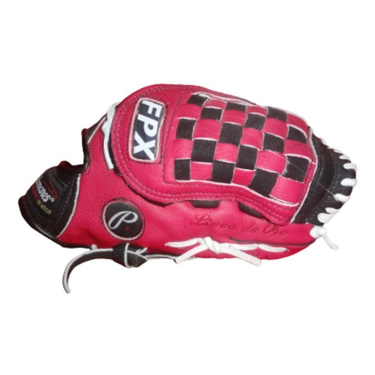 Manopla Béisbol Mod W135 Rosa/negro 13.5 PuLG Palomares  Fpx