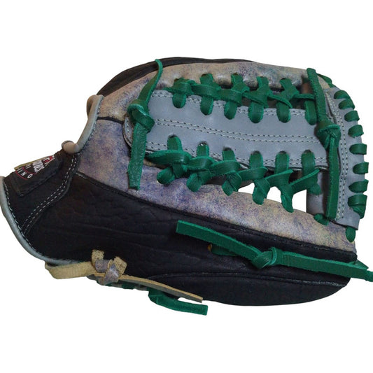 Guante Manopla Beisbol Soft 12 Ed.unica 1285 Tejido Vrd Fpx Verde Musgo Juvenil/adulto