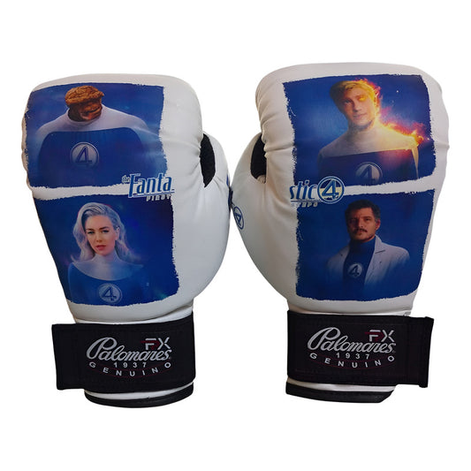 Par Guante Box Infantil Edicion Unica 4 Fantásticos Fpx 6 Oz Blanco