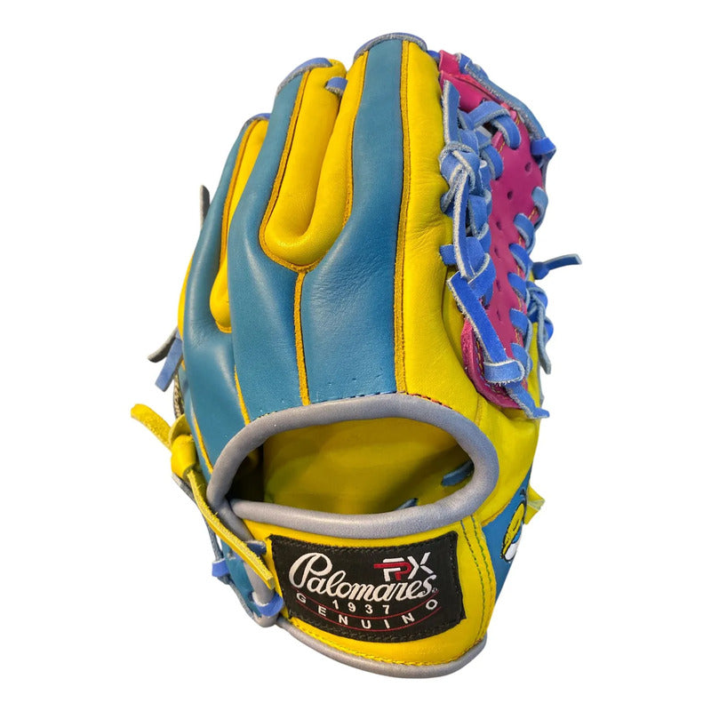 Guante Manopla Beisbol 12.5 Tramp Bob Esponja Palomares Fpx Tejido Azul Juvenil/ Adulto