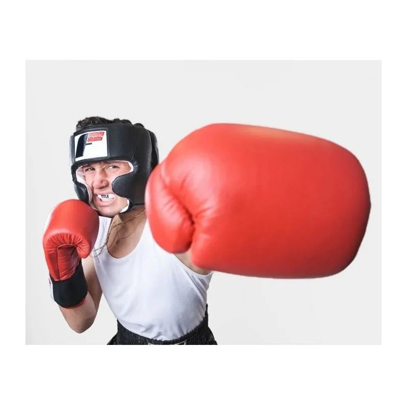 Protector Bucal Title Boxing Super Shield Box Thai Bjj Mma Negro Sin Sabor