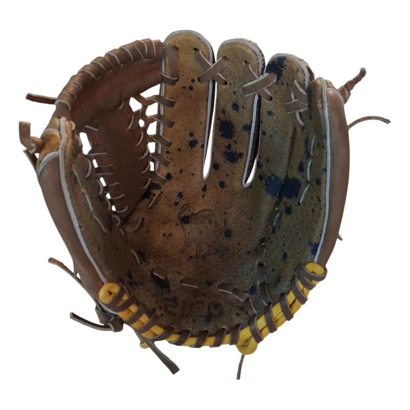 Manopla Beisbol Center Fielder Tejido2180 Palomares Fpx Café/negro Adulto/ Juvenil