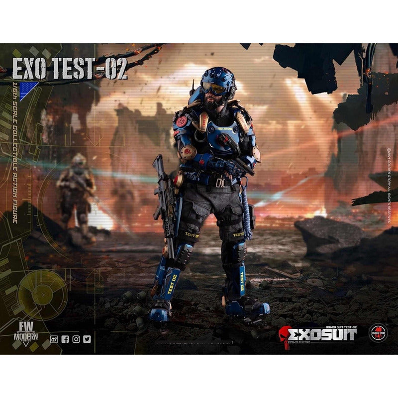 Soldier Story Exo Test 02 Exoeskeleton Armor Suit 1/6 Fpx