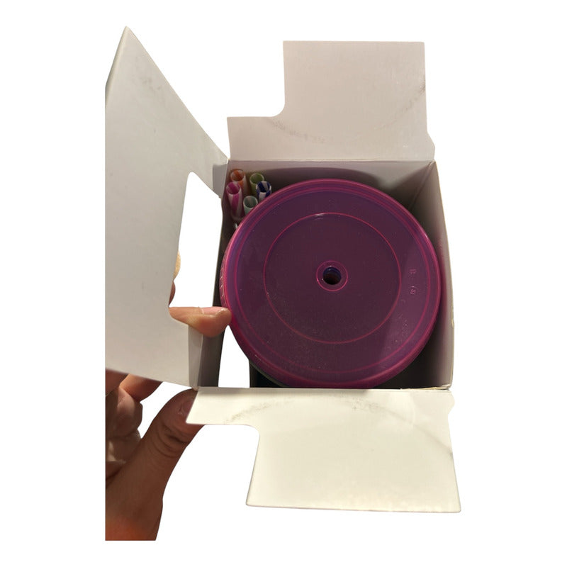 Pack Vasos Reusables Starbucks Tapa Y Popote Color Change