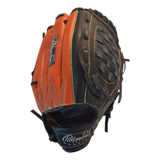 Guante Manopla 12.5  Béisbol Orange Palomares Genuino Fpx Naranja Claro Juvenil/adulto