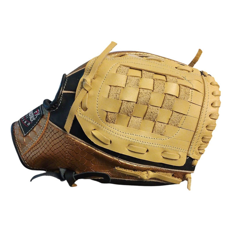 Guante Manopla Beisbol Macramé Dorado 12.5 Palomares Fpx