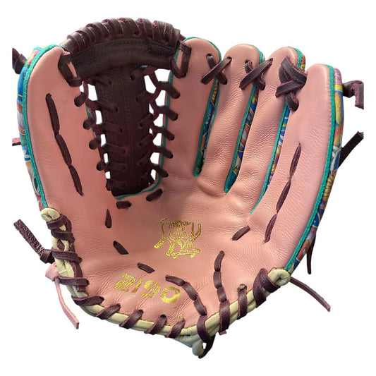 Guante Manopla Beisbol Ed Unica 2190 12.5 Rosa Tejido Fpx Rosa Juvenil/adulto