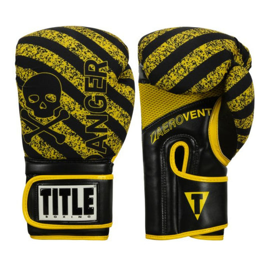 Guantes Box Title Peligro Amarillo Nuevo Original Fpx